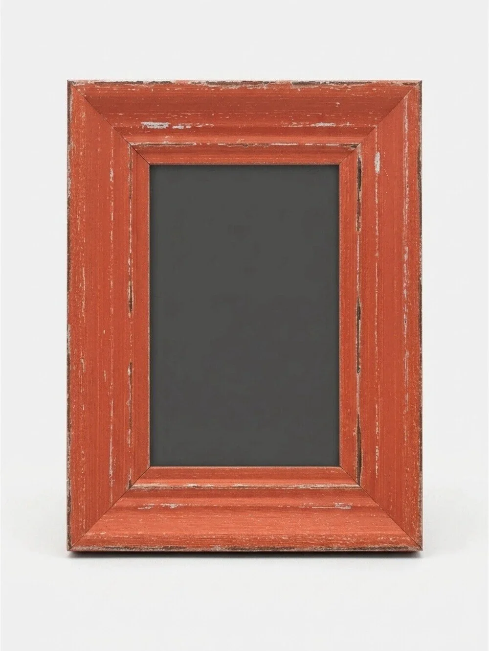 Rustic Orange Wooden Picture Frame